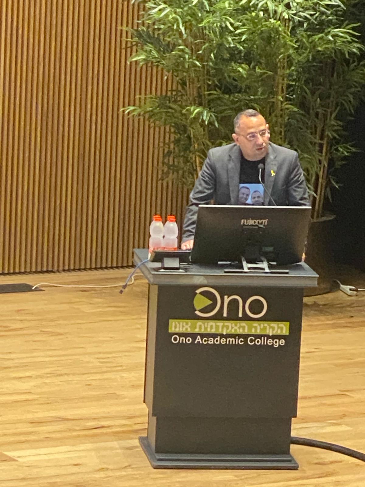 Sharon Sharabi speaking