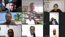 UJA program participants discuss intra-communal problems among Ethiopian Israelis