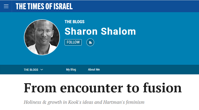Rabbi Shalom's Review of Prof. Hartman's Book