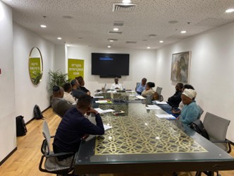 Study session of Ono's Ethiopian Beit Midrash